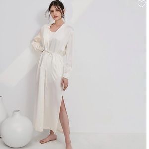 Lunya Long Silk Robe